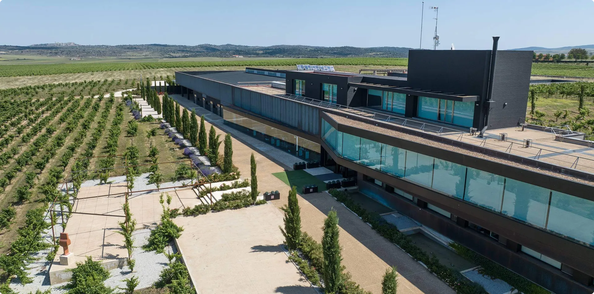 Bodegas Habla — entorno de La Casa del Aire